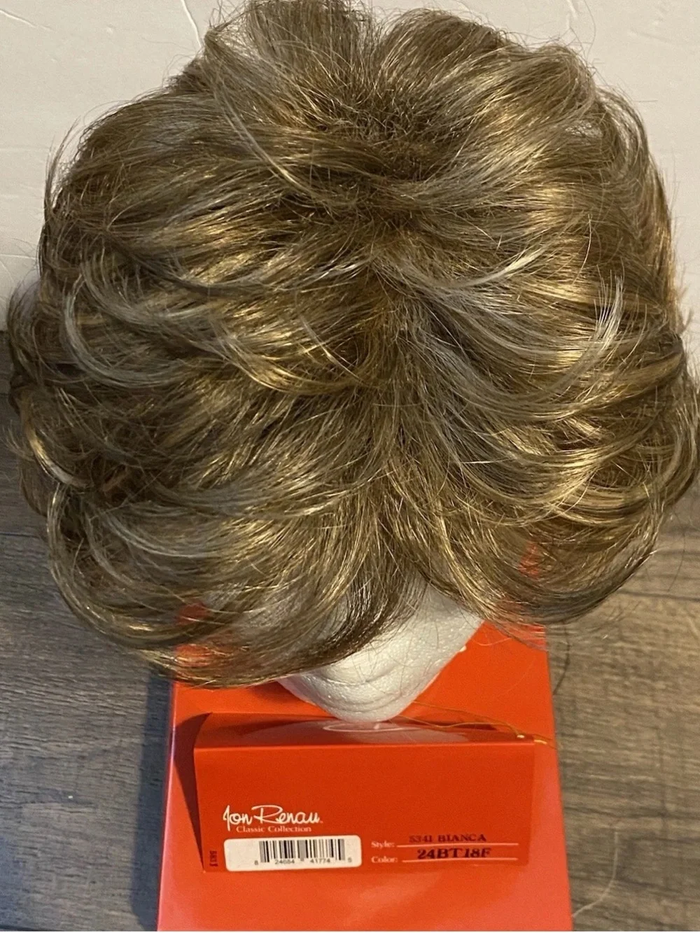 Classic Collection Bianca Wig by Jon Renau in color 24BT18F, Bavarian Crème.